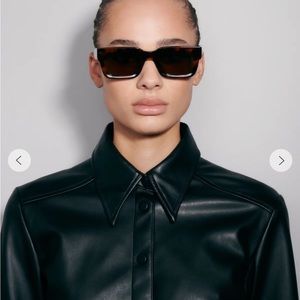 Chimi tortoise square sunglasses